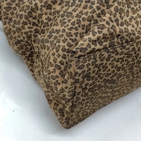 Authentic Bottega Veneta Hand Bag  Brown Nylon - Picture 6 of 10